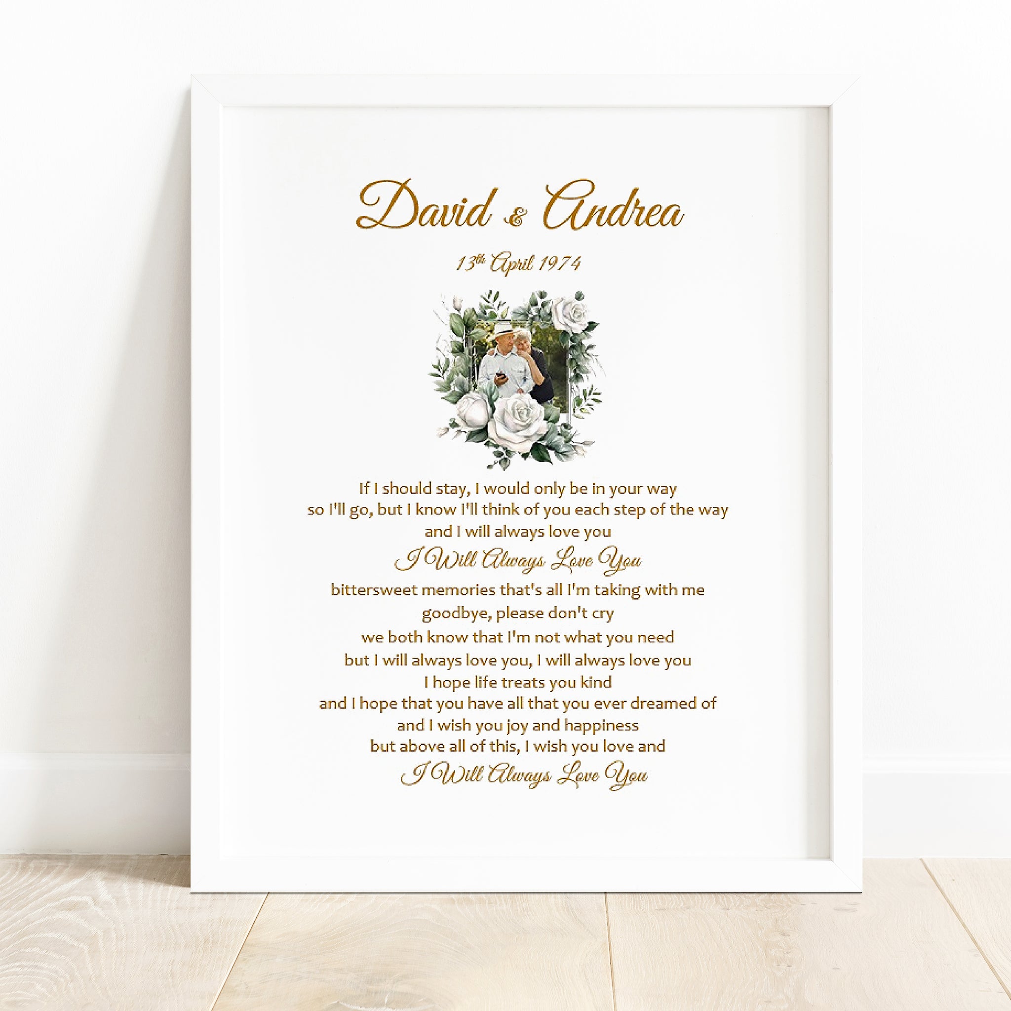 Order 1st Anniversary Gift First Dance Lyrics First Dance Songs Wedding Vow Art LGBTQ Wedding Song Lyrics Paper Anniversary First Anniversary